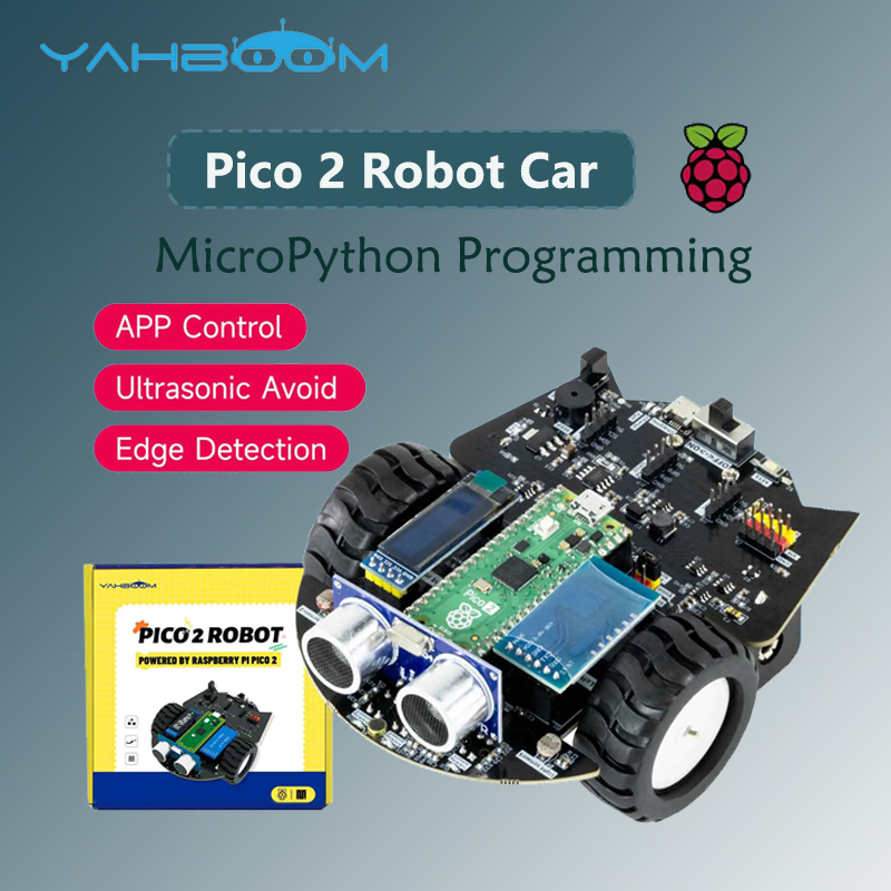 Diy Electronics Raspberry Pi - Yahboom Raspberry Pi Pico 2 Robot