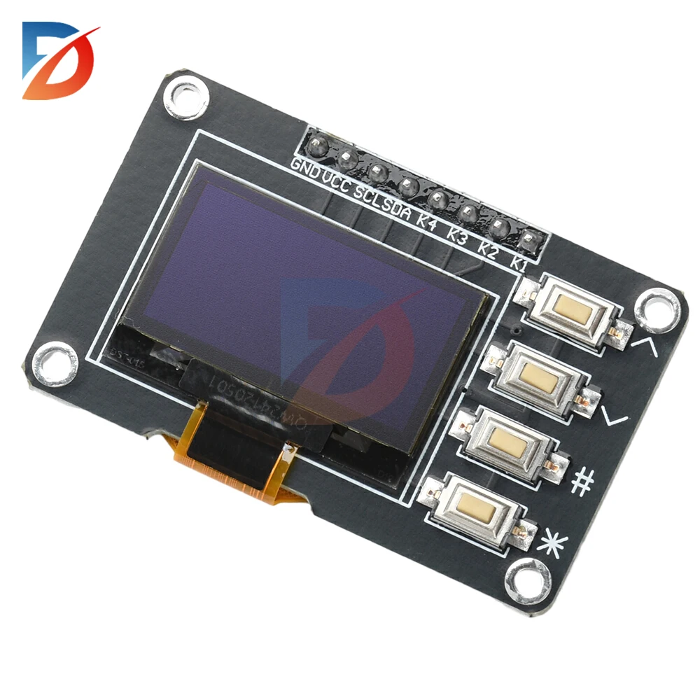 I2C Lcd Display - شاشة OLED مقاس 0.96 بوصة لـ