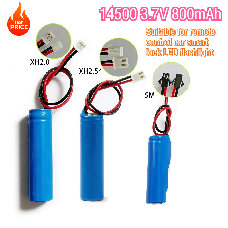 Diy Electronics To Sell - بطارية ليثيوم أيون 3.7 فولت 14500