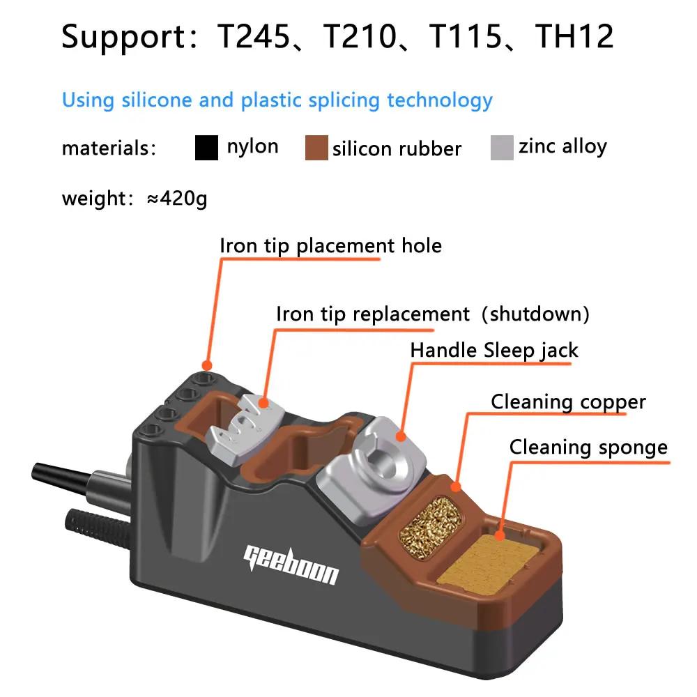 Soldering Iron Kit - محطة لحام GOOD GEEBOON TC22 بقوة