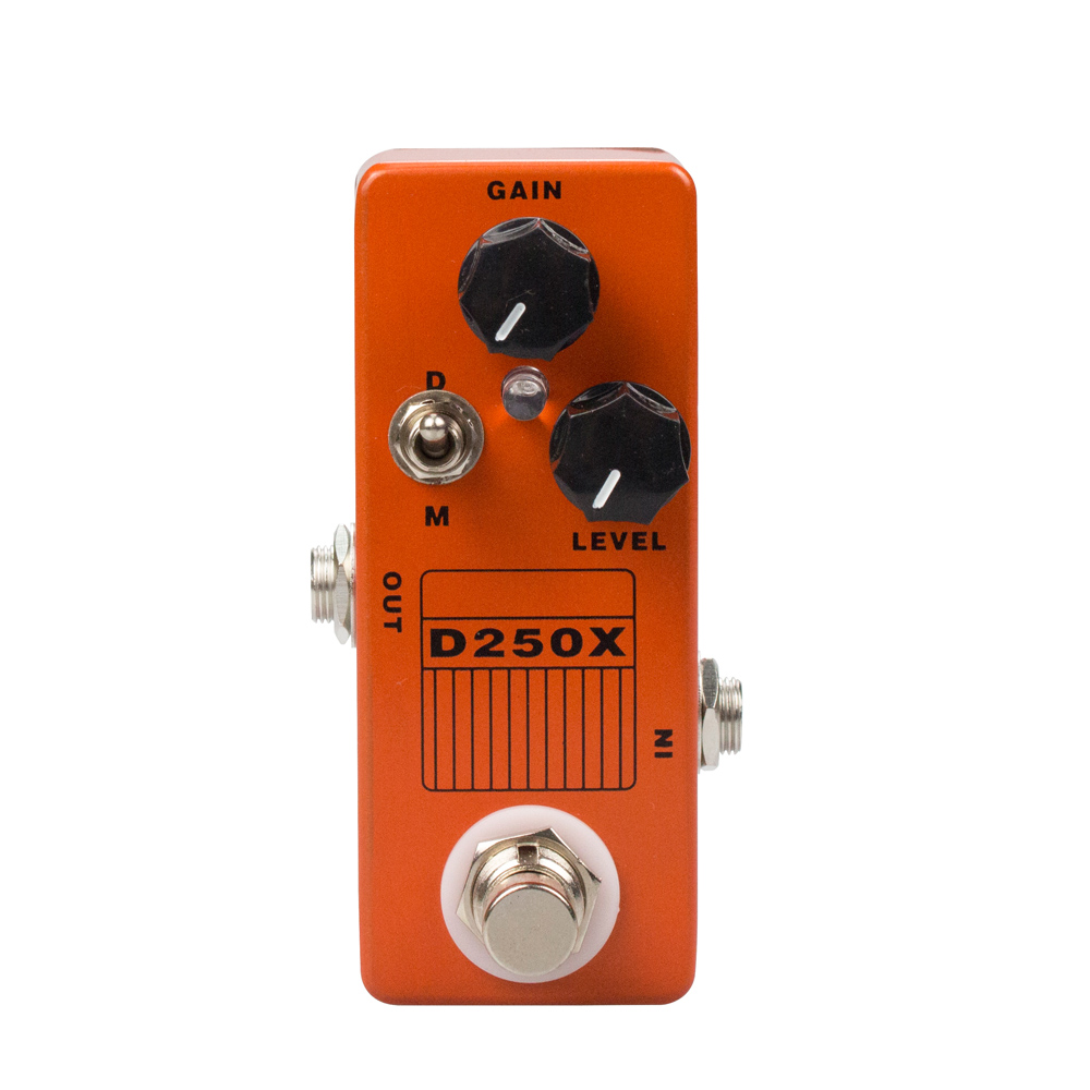 Diy Guitar Electronics - دواسة جيتار Mosky D250X Preamp Overdrive،