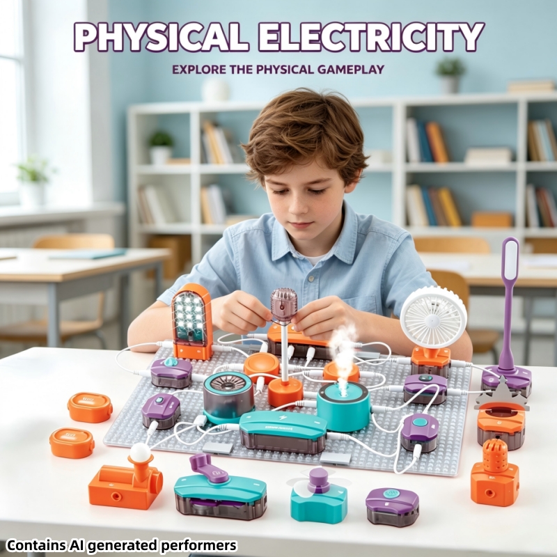 Diy Electronics Projects For Students - مجموعة بناء الدوائر العلمية للأطفال، أكثر