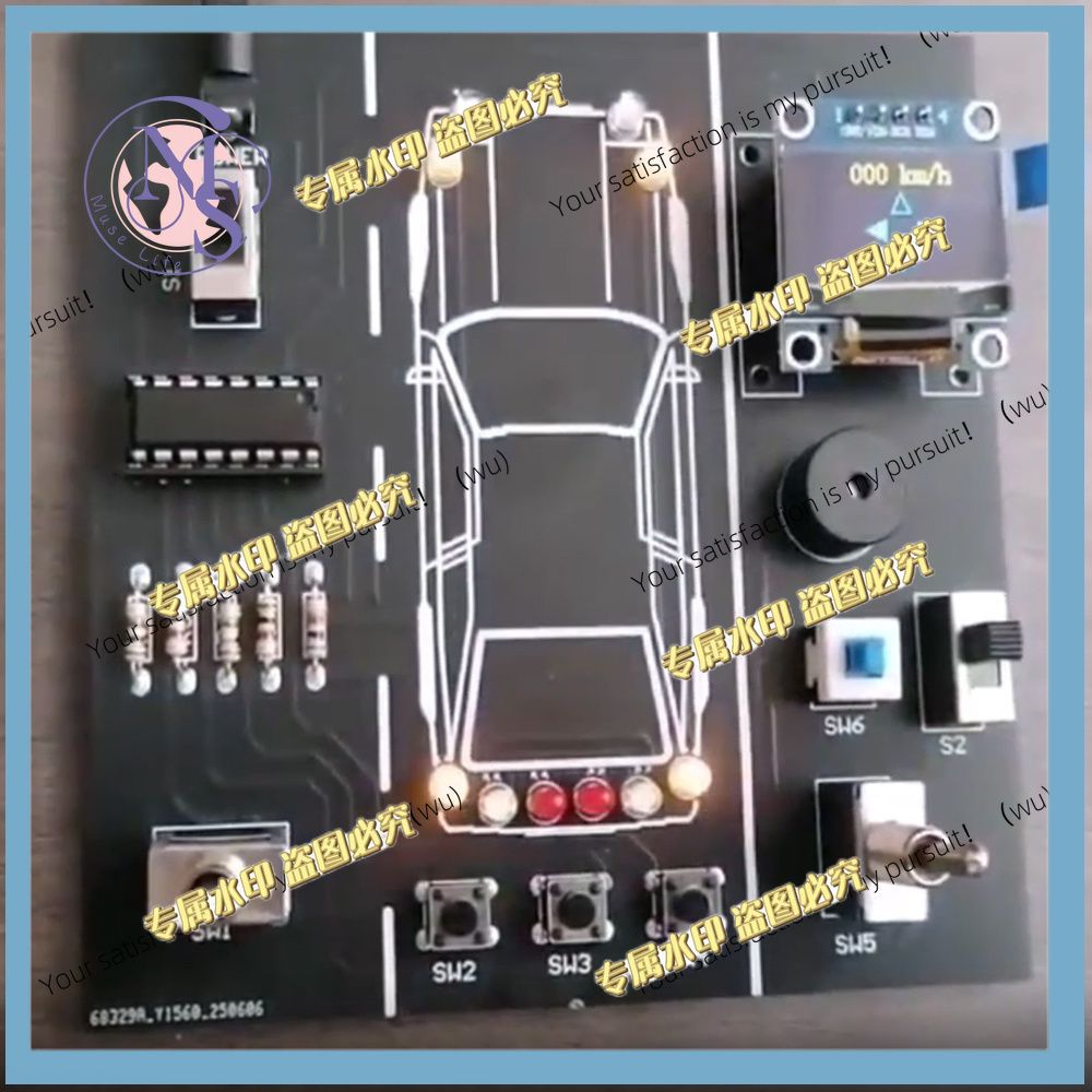Diy Electronics Projects For Students - مجموعة أدوات محاكاة قيادة السيارات للطلاب،