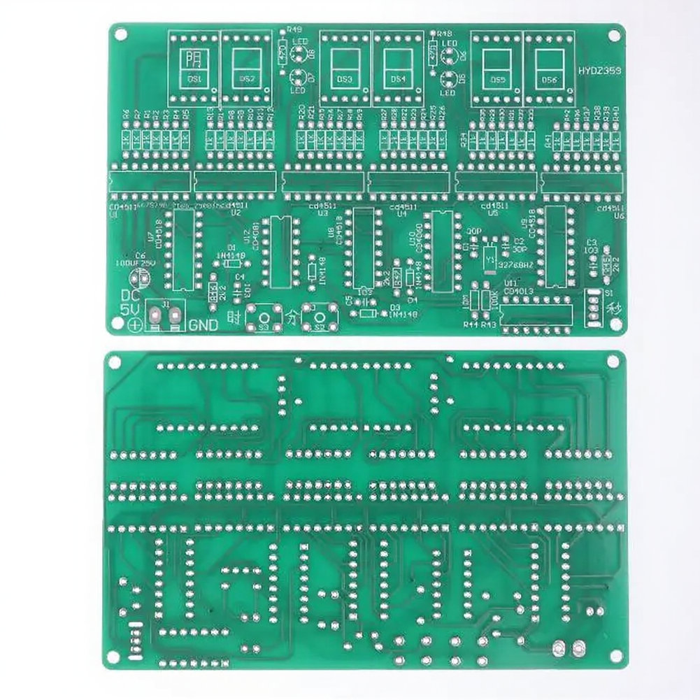 Diy Electronics Projects For Students - طقم ساعة بـ 6 أرقام للتركيب