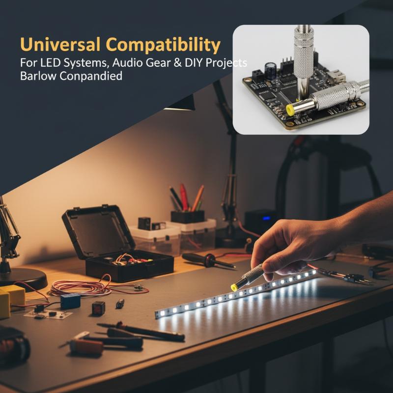 Diy Electronics Workshop - موصلات طاقة معدنية تيار مستمر 10