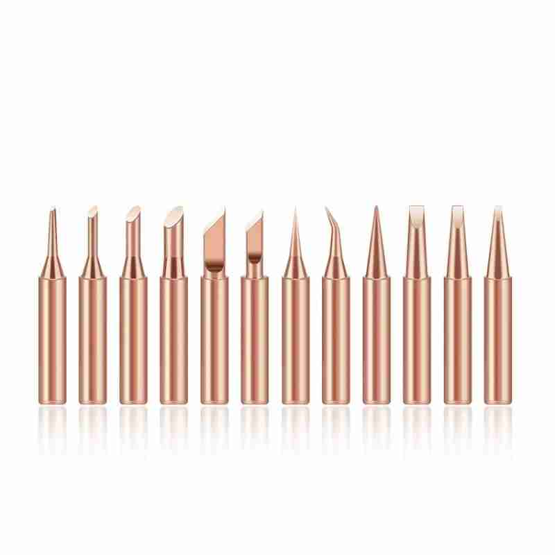 Soldering Iron Kit - 10 قطع رؤوس لحام من النحاس