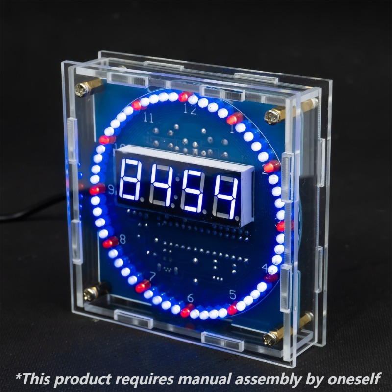Diy Electronics Desk - ساعة إلكترونية يمكنك صنعها بنفسك مجموعة