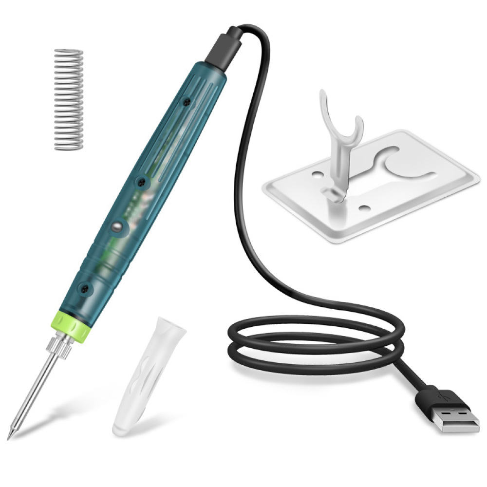 Diy Electronics Workshop - مكواة لحام صغيرة تعمل بـ USB