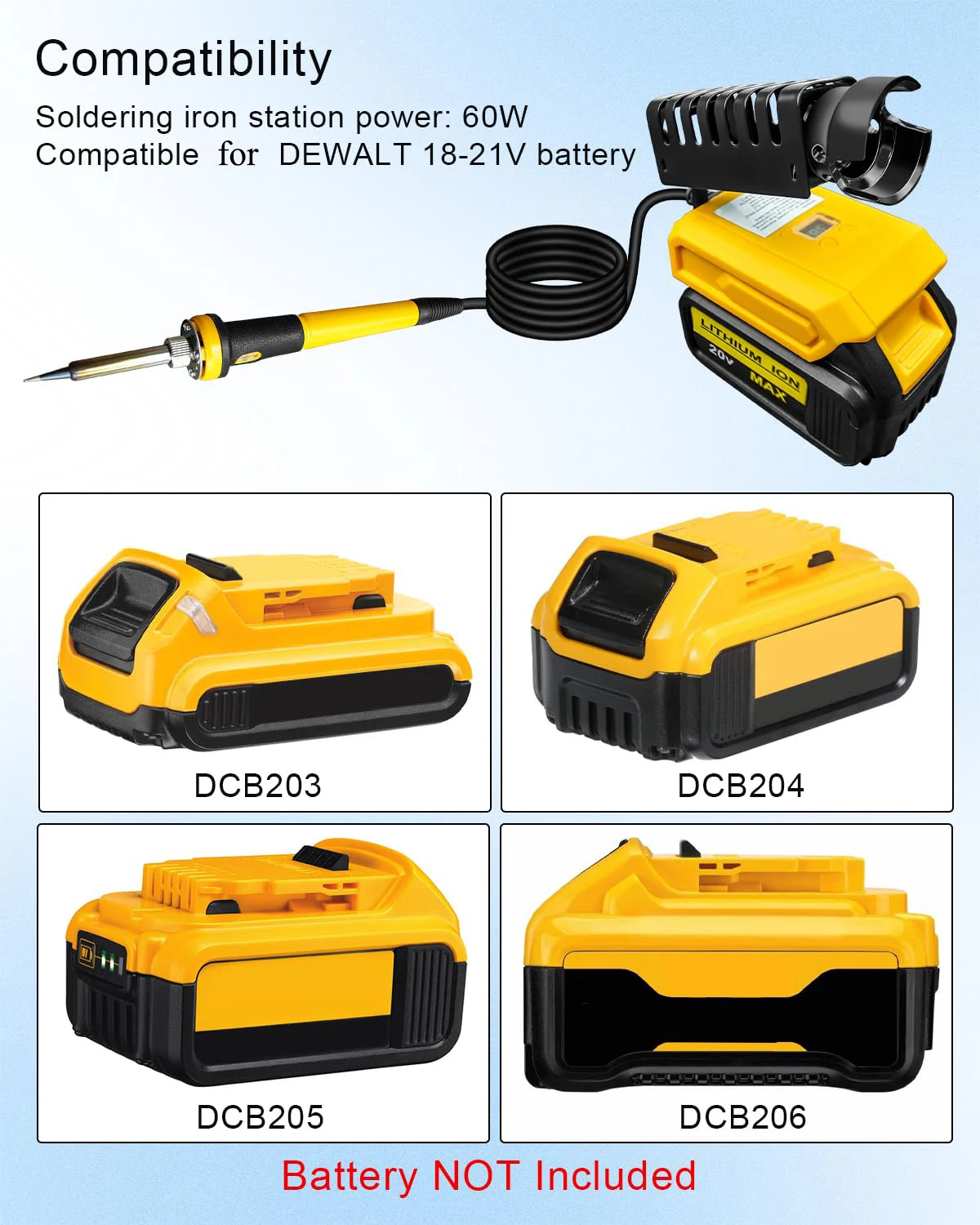 مجموعة مكواة لحام محمولة متواف - مراجعة Soldering Iron Kit وسعره