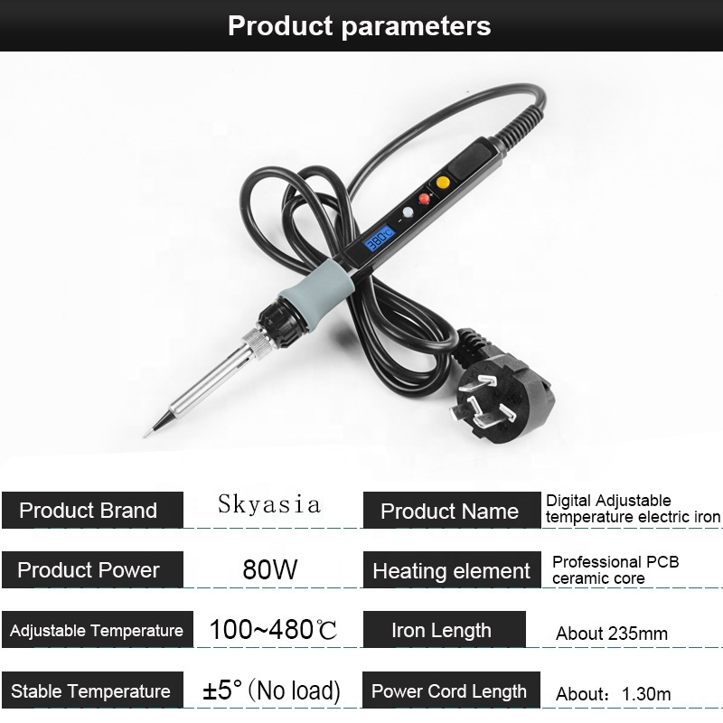 مجموعة أدوات لحام كهربائية بشا - مراجعة Soldering Iron Kit وسعره