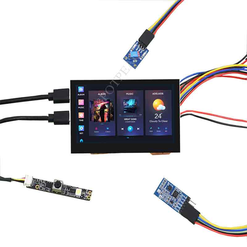 شاشة عرض ESP32 S3 تعمل باللمس  - مراجعة I2C Lcd Display وسعره