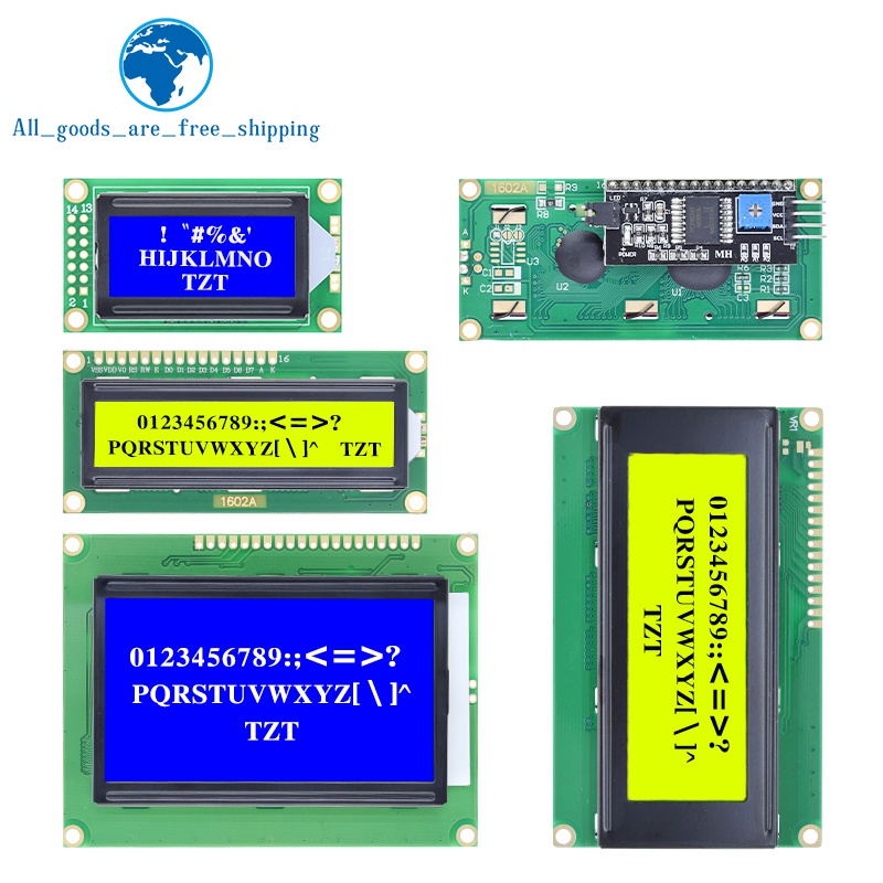 TZT LCD1602 LCD 1602 2004 1286 - مراجعة I2C Lcd Display وسعره