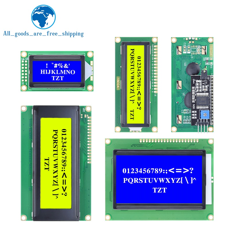 TZT LCD1602 LCD 1602 2004 1286 - مراجعة I2C Lcd Display وسعره