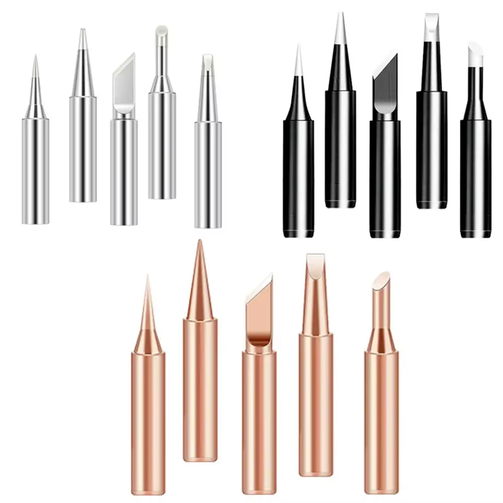 مجموعة من 5 قطع رؤوس لحام 900M - مراجعة Soldering Iron Kit وسعره