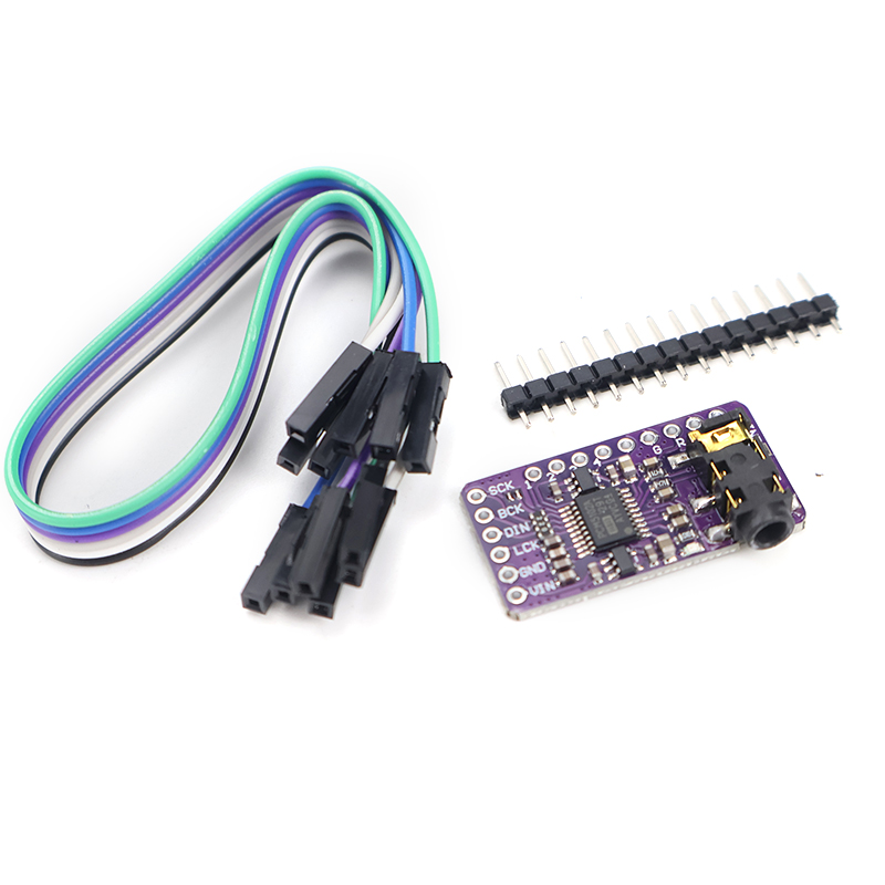 PCM5102A I2S DAC فك مرحبا فاي  - مراجعة Diy Electronics Raspberry Pi وسعره