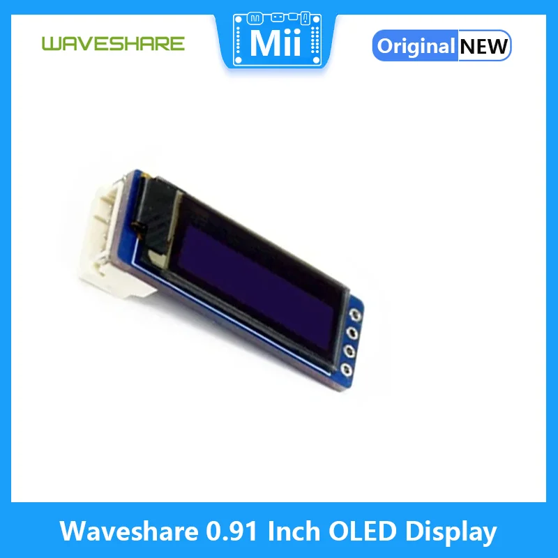 Waveshare 0.91 بوصة OLED وحدة  - مراجعة I2C Lcd Display وسعره