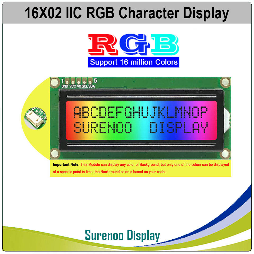 Grove 162 16X2 1602 3.3-5V الم - مراجعة I2C Lcd Display وسعره