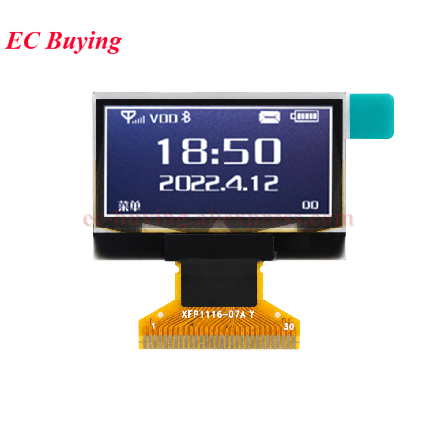 شاشة OLED مقاس 1.3 بوصة، شاشة  - مراجعة I2C Lcd Display وسعره