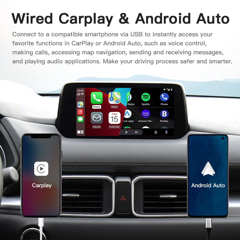 ترقية CarPlay أندرويد السيارات - مراجعة Diy Electronics Radio وسعره