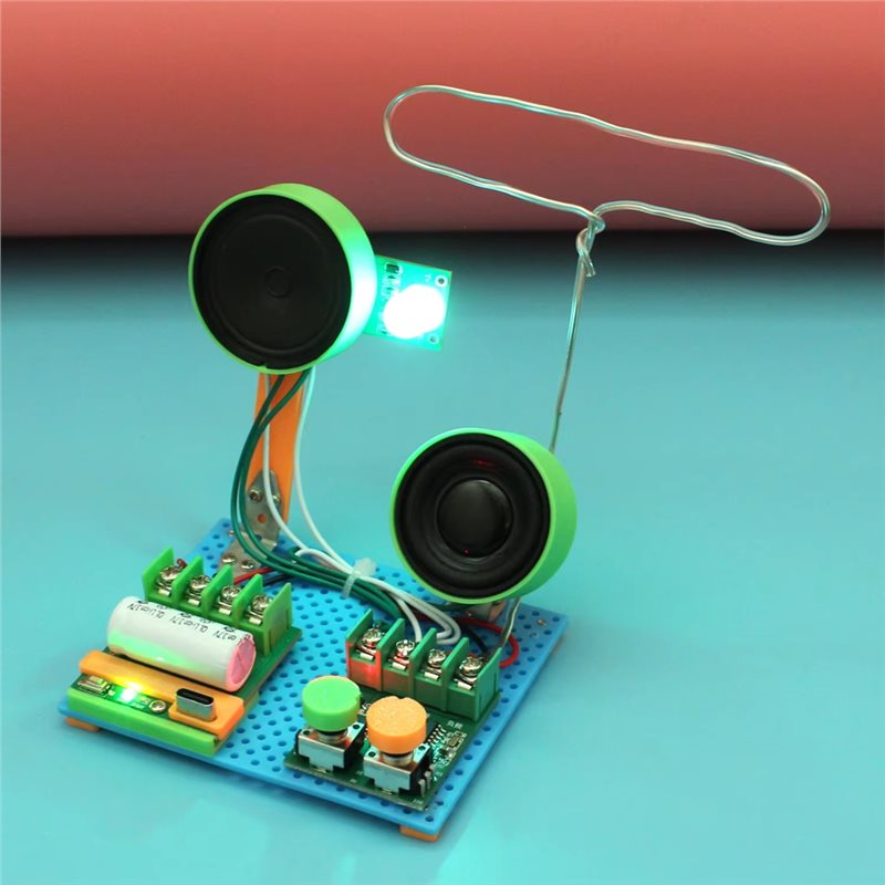 طقم راديو FM كلاسيكي للتركيب ا - مراجعة Diy Electronics Projects For Students وسعره