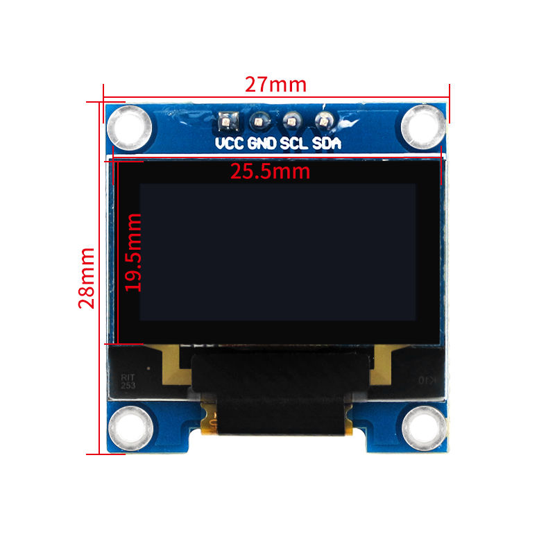 0.96 بوصة OLED SSD1306 I2C IIC - مراجعة I2C Lcd Display وسعره