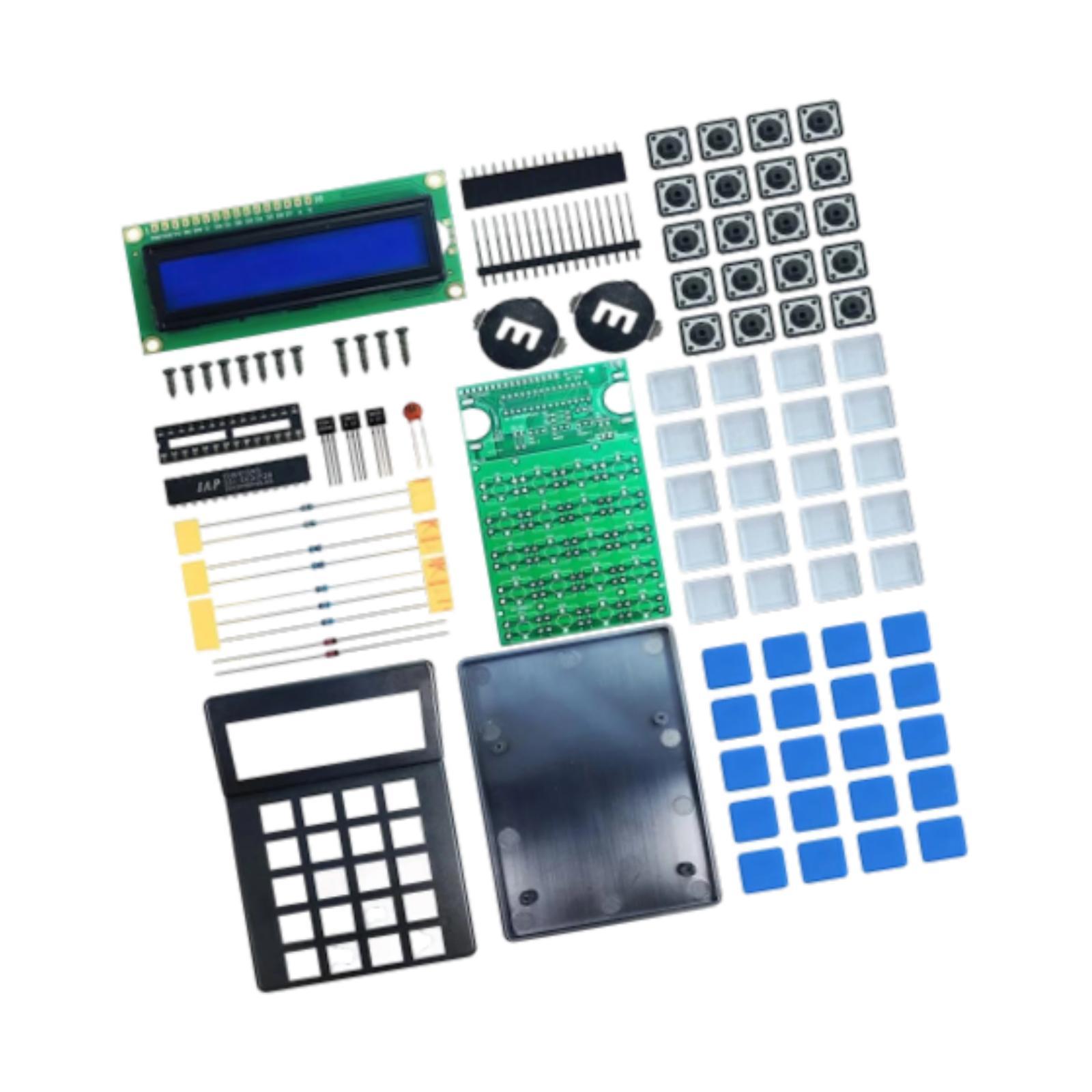 طقم حاسبة DIY مع شاشة رقمية، ط - مراجعة Diy Electronics Projects For Students وسعره