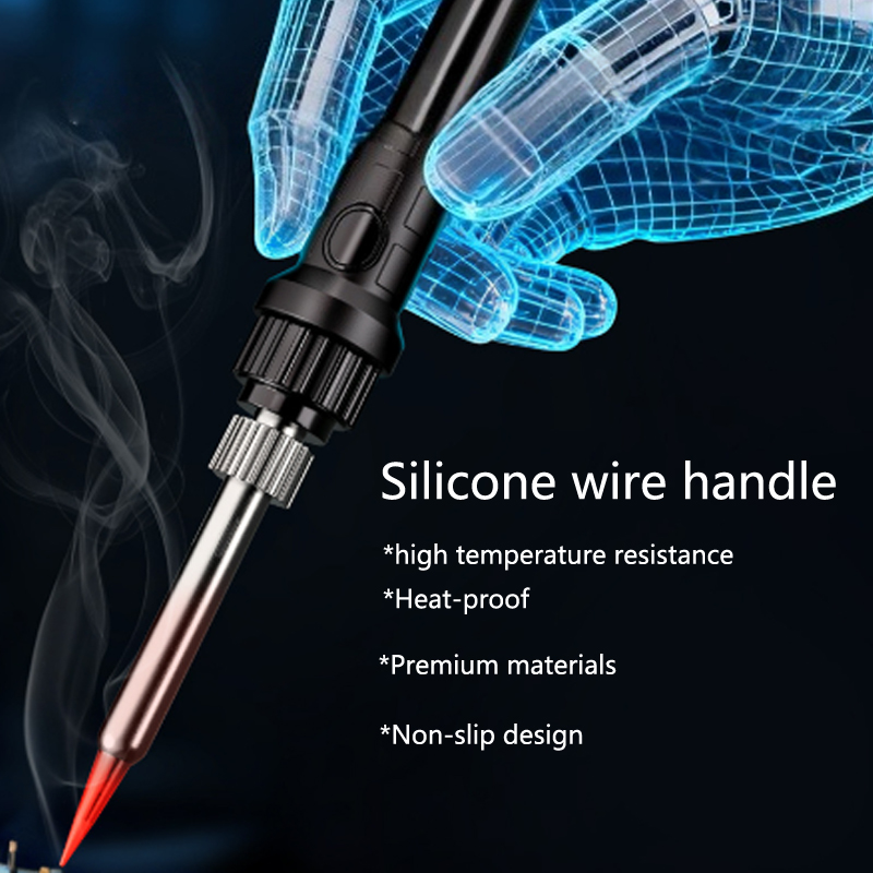 محطة لحام لاسلكية تعمل ببطارية - مراجعة Soldering Iron Kit وسعره