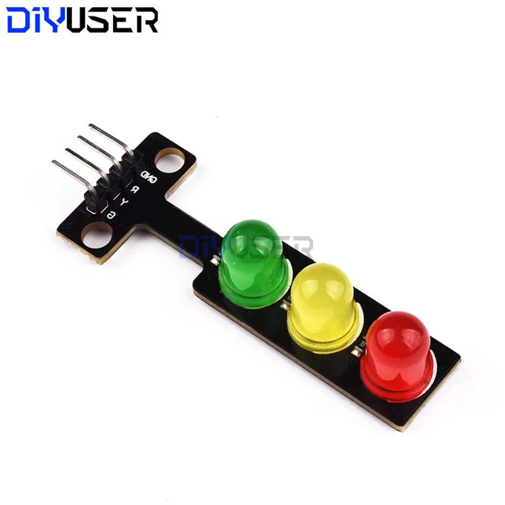 وحدة إشارة مرور LED رقمية 5 فو - مراجعة Diy Electronics Raspberry Pi وسعره