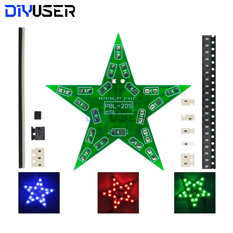 تدريب الطلاب DIY Kit الخماسية  - مراجعة Smd Solder Paste وسعره