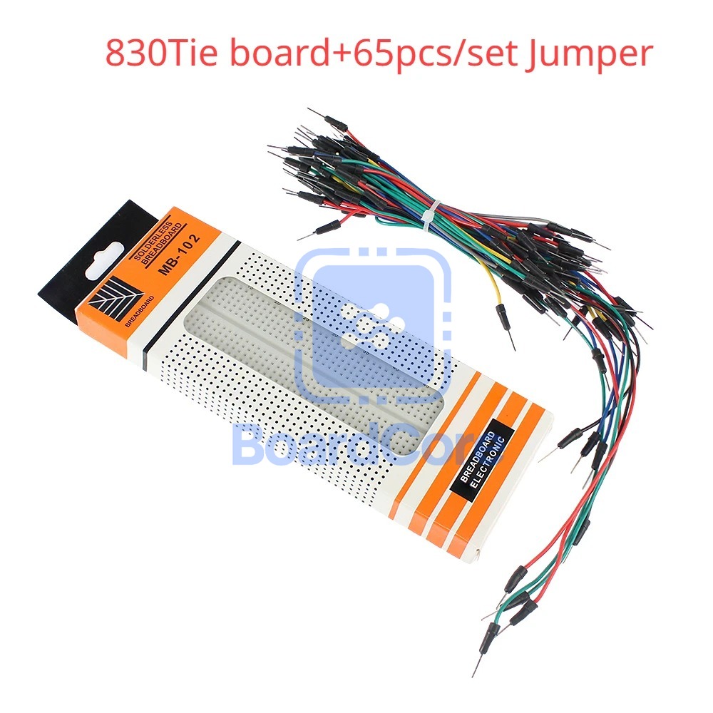 طقم لوحة توصيل 400/830 نقطة مع - مراجعة Diy Electronics Raspberry Pi وسعره
