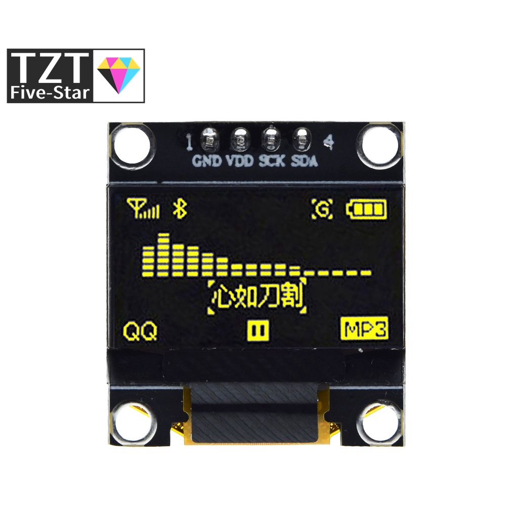 0.96 بوصة oled IIC المسلسل الأ - مراجعة I2C Lcd Display وسعره