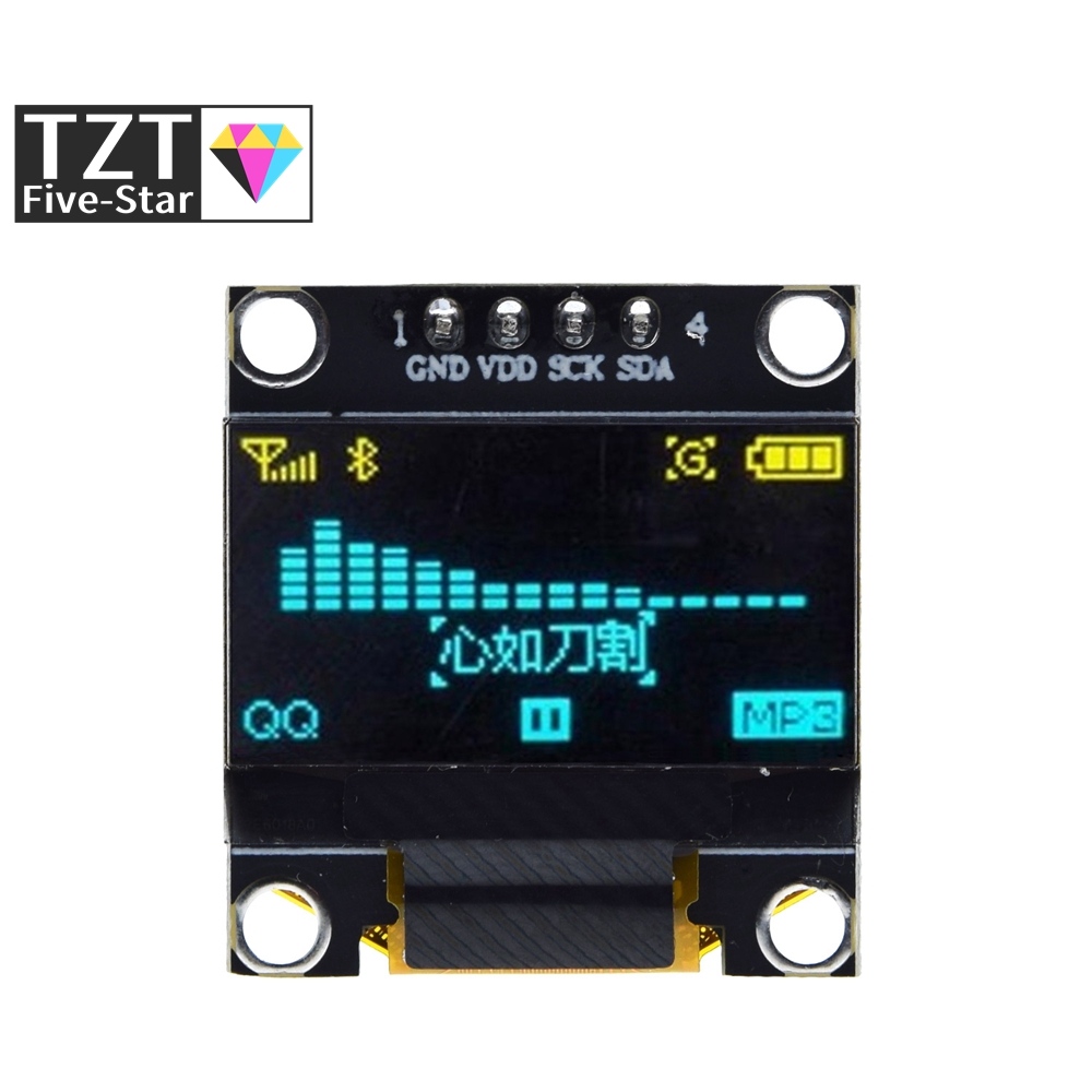 0.96 بوصة oled IIC المسلسل الأ - مراجعة I2C Lcd Display وسعره