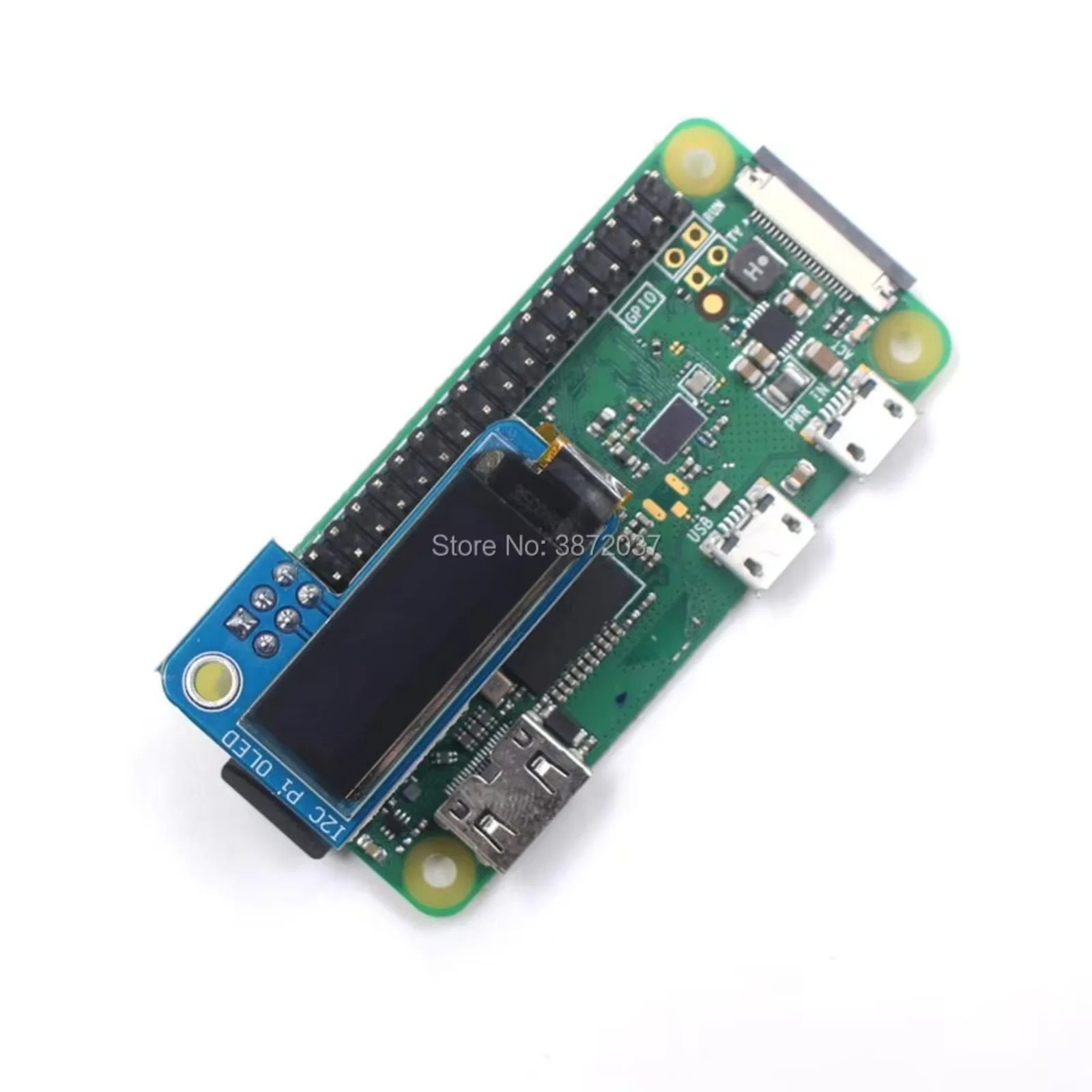 شاشة OLED مقاس 0.91 بوصة بدقة  - مراجعة Diy Electronics Raspberry Pi وسعره