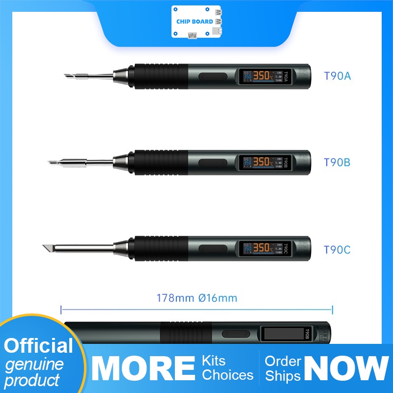 طقم مكواة لحام ALIENTEK T90 14 - مراجعة Soldering Iron Kit وسعره