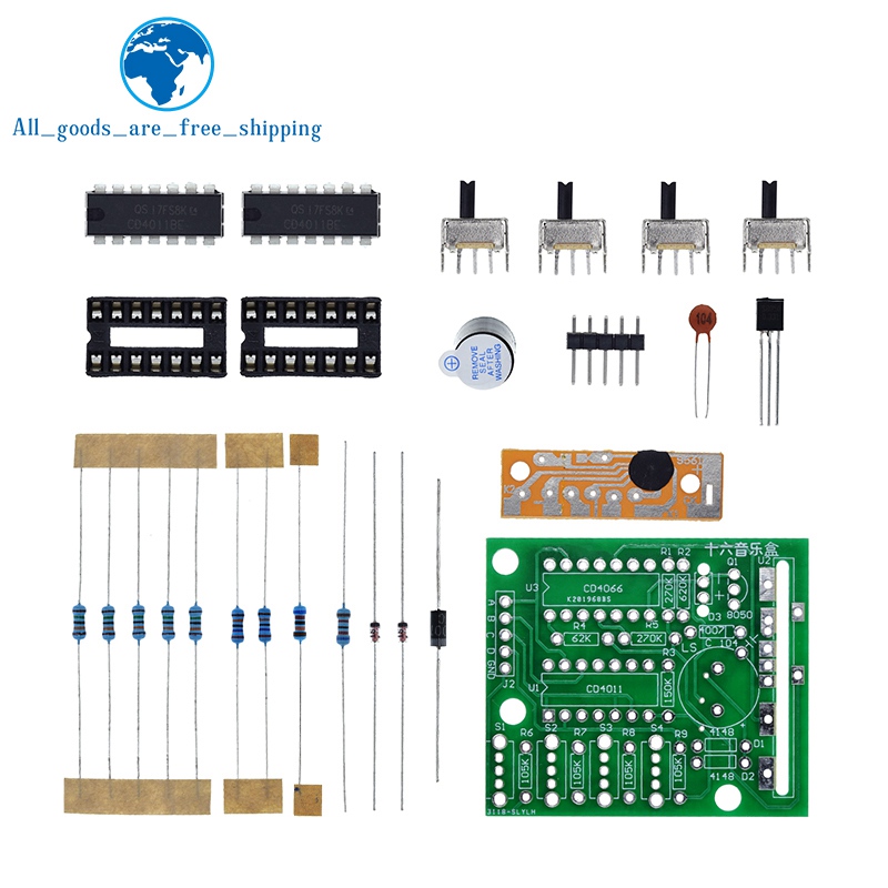 16 صندوق صوت الموسيقى BOX-16 م - مراجعة Diy Electronics For Kids وسعره