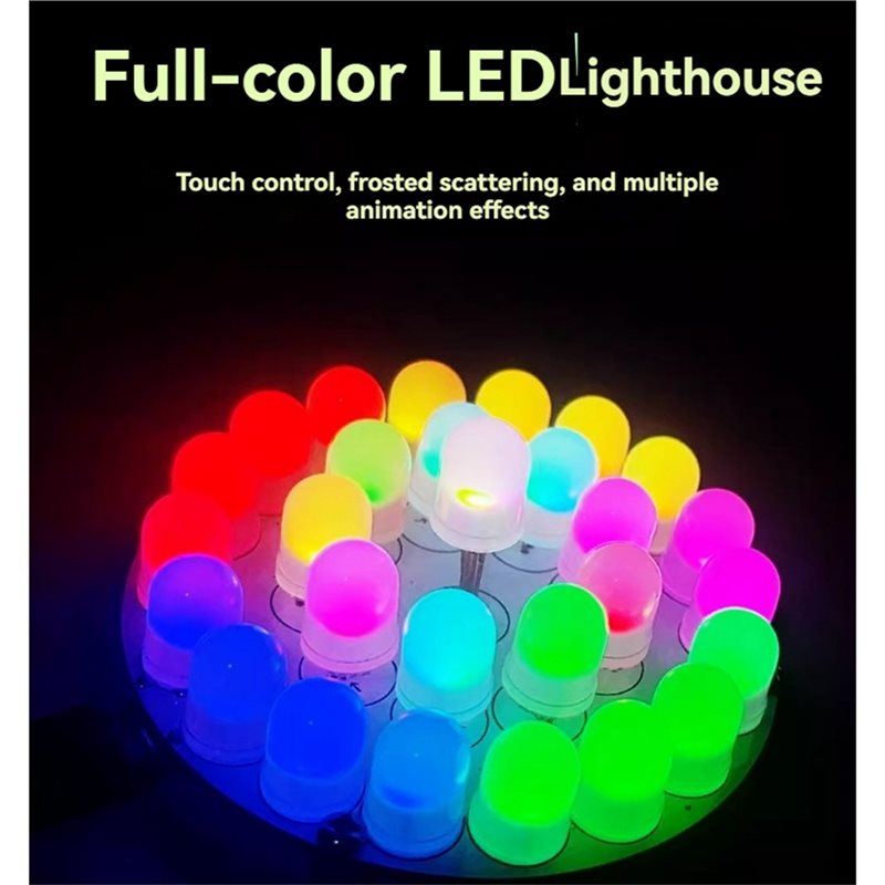 طقم إضاءة LED ملونة بالتحكم با - مراجعة Diy Electronics To Sell وسعره