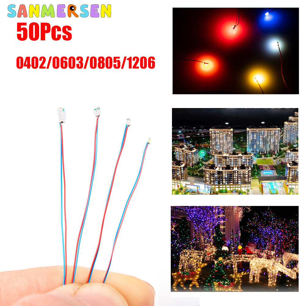 50 قطعة 0805 1206 SMD مصباح ال - مراجعة Smd Solder Paste وسعره