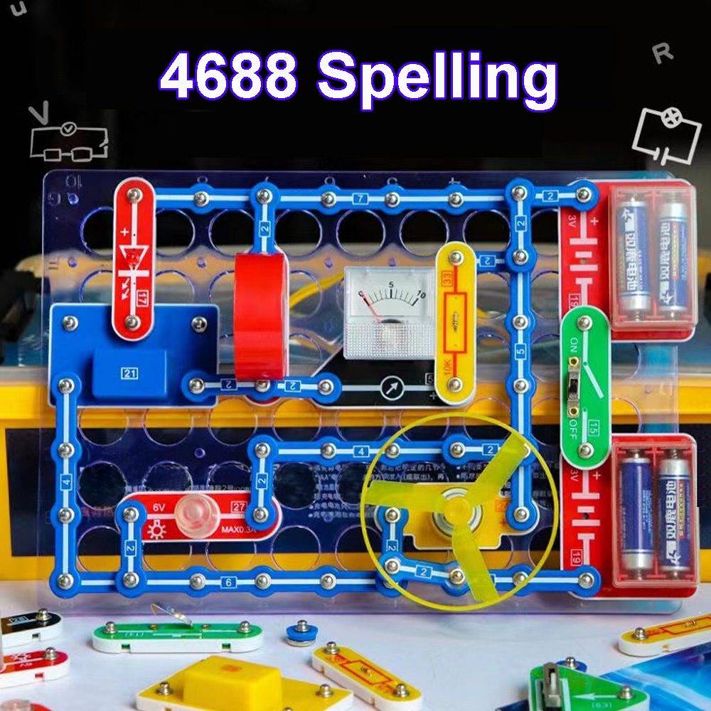 مجموعة تجربة الدوائر للأطفال ، - مراجعة Diy Electronics For Kids وسعره