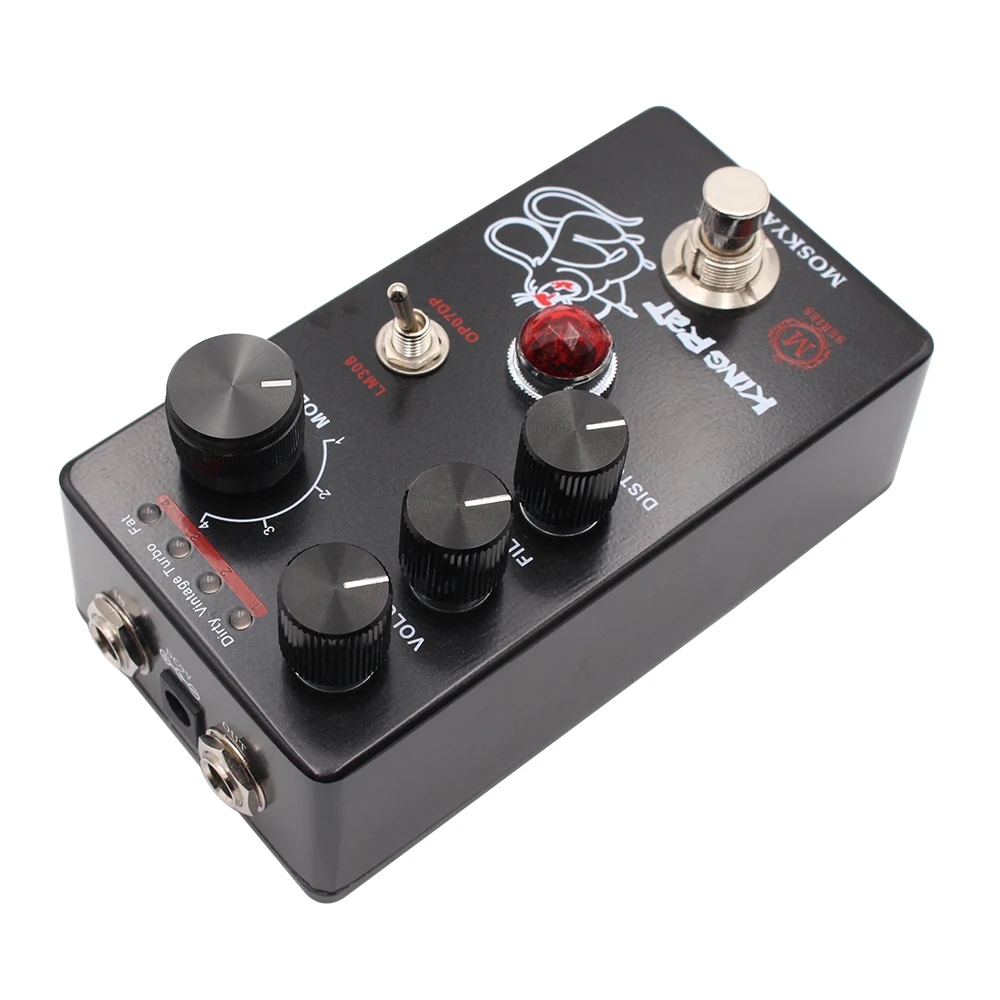 دواسة تأثيرات موسكي كينج رات ل - مراجعة Diy Guitar Electronics وسعره