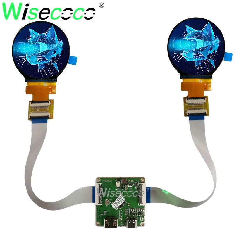شاشة LCD مزدوجة دائرية IPS مقا - مراجعة Diy Electronics Raspberry Pi وسعره
