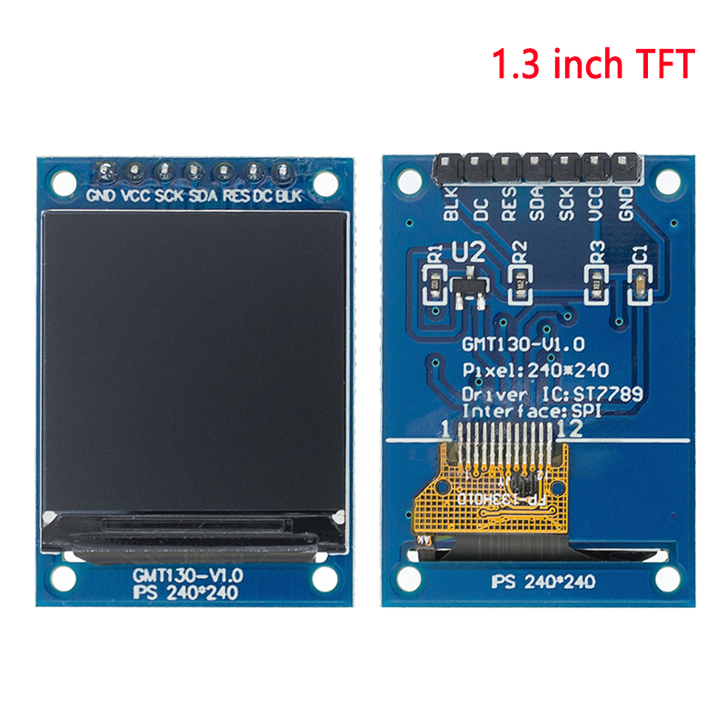 TFT عرض 0.96/1.3/1.44/1.8/2.4/ - مراجعة I2C Lcd Display وسعره