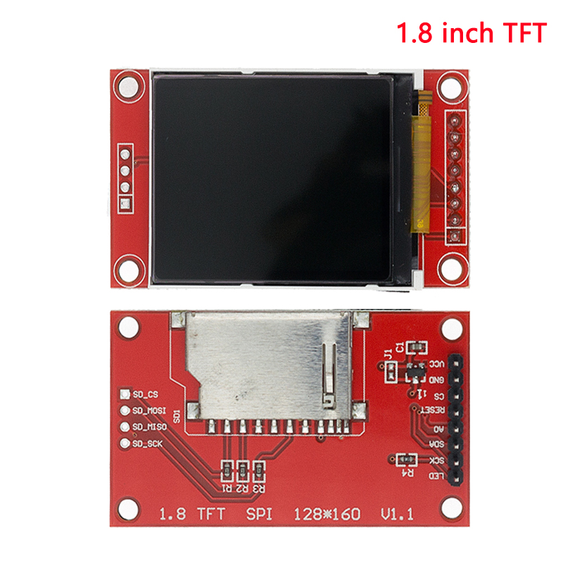 TFT عرض 0.96/1.3/1.44/1.8/2.4/ - مراجعة I2C Lcd Display وسعره