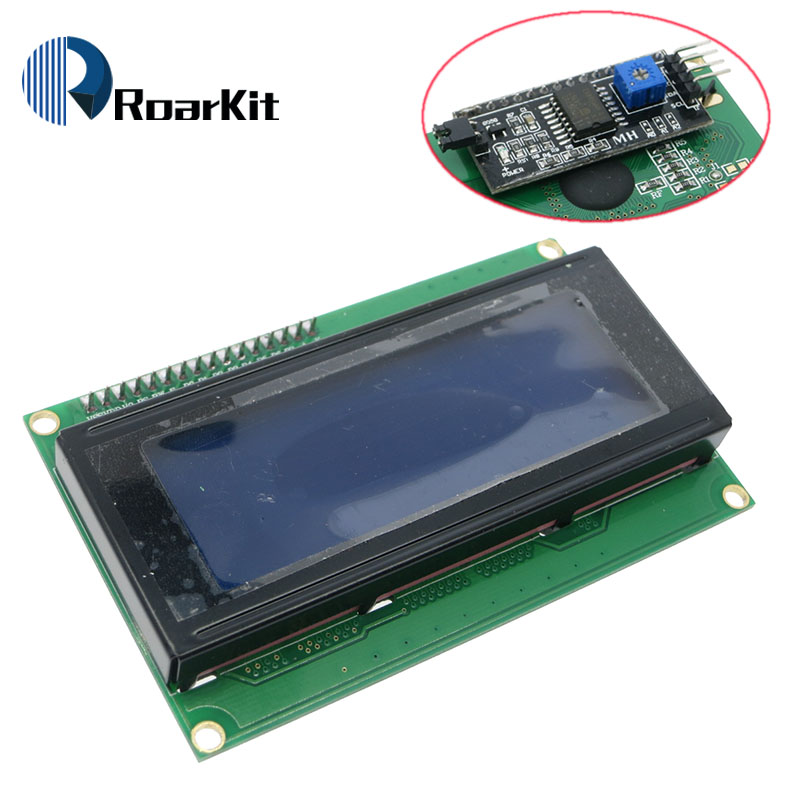 وحدة LCD شاشة خضراء زرقاء/صفرا - مراجعة I2C Lcd Display وسعره