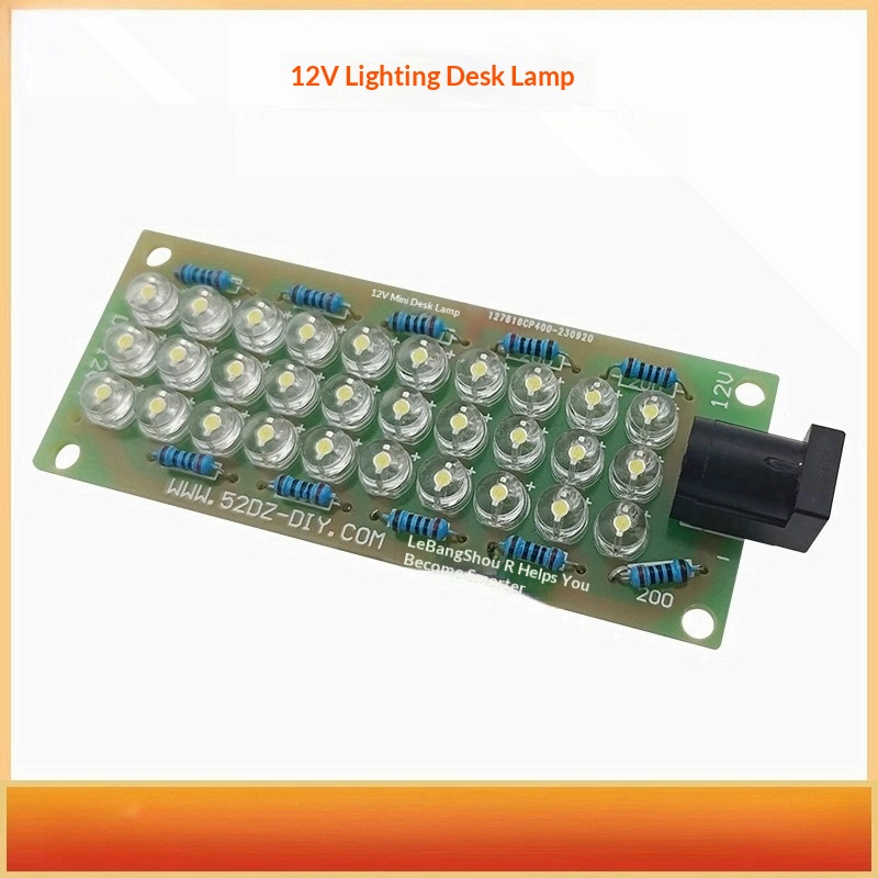 مصباح مكتب إلكتروني 12 فولت، ط - مراجعة Diy Electronics Desk وسعره