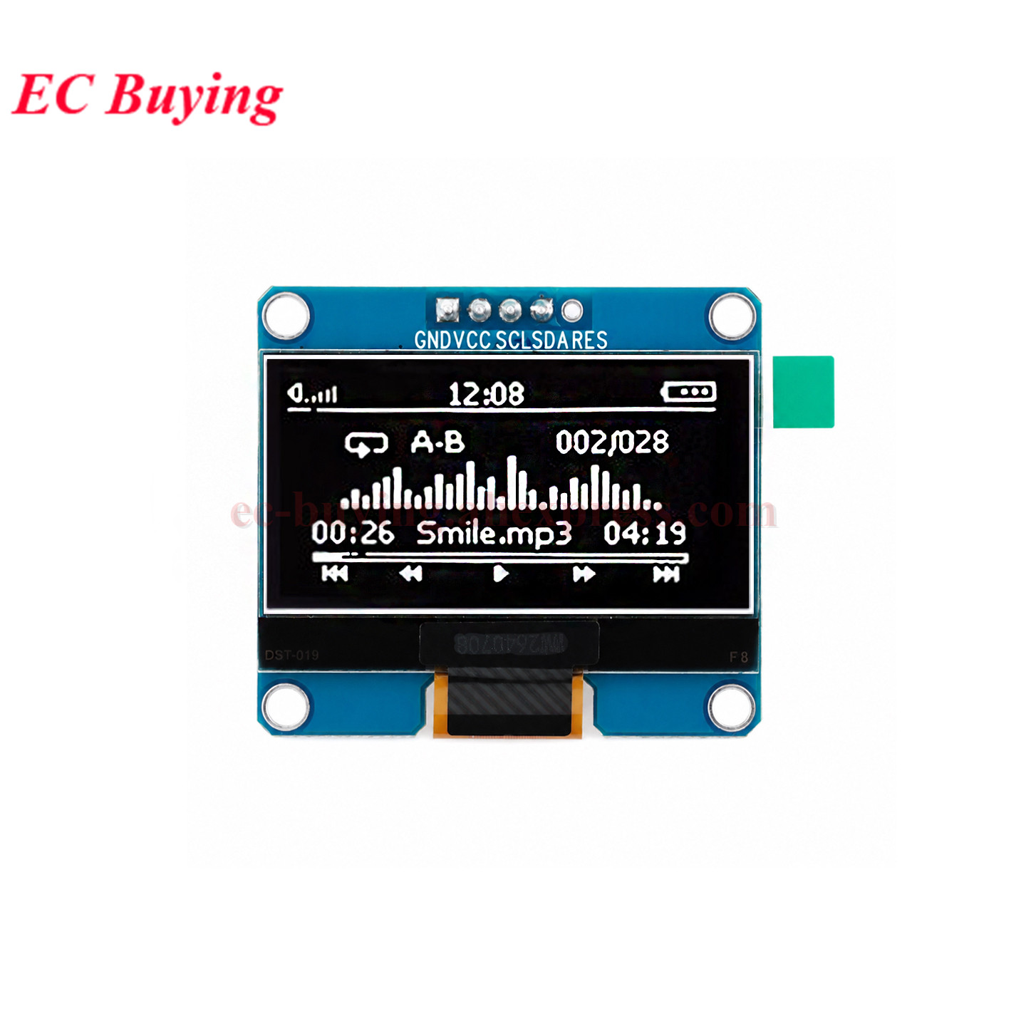 وحدة شاشة OLED مقاس 1.54 بوصة، - مراجعة I2C Lcd Display وسعره