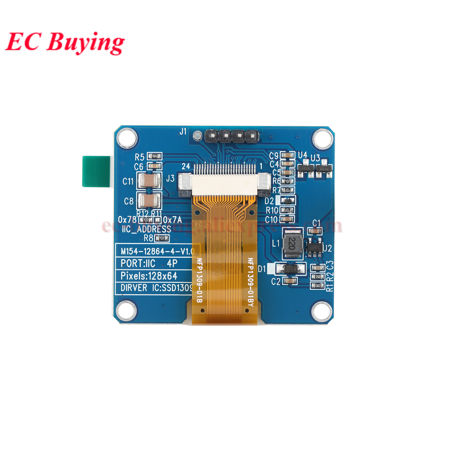 وحدة شاشة OLED مقاس 1.54 بوصة، - مراجعة I2C Lcd Display وسعره