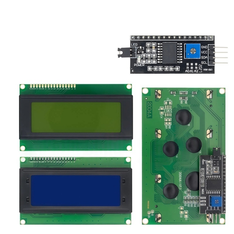 وحدة شاشة LCD 1602 2004 باللون - مراجعة I2C Lcd Display وسعره