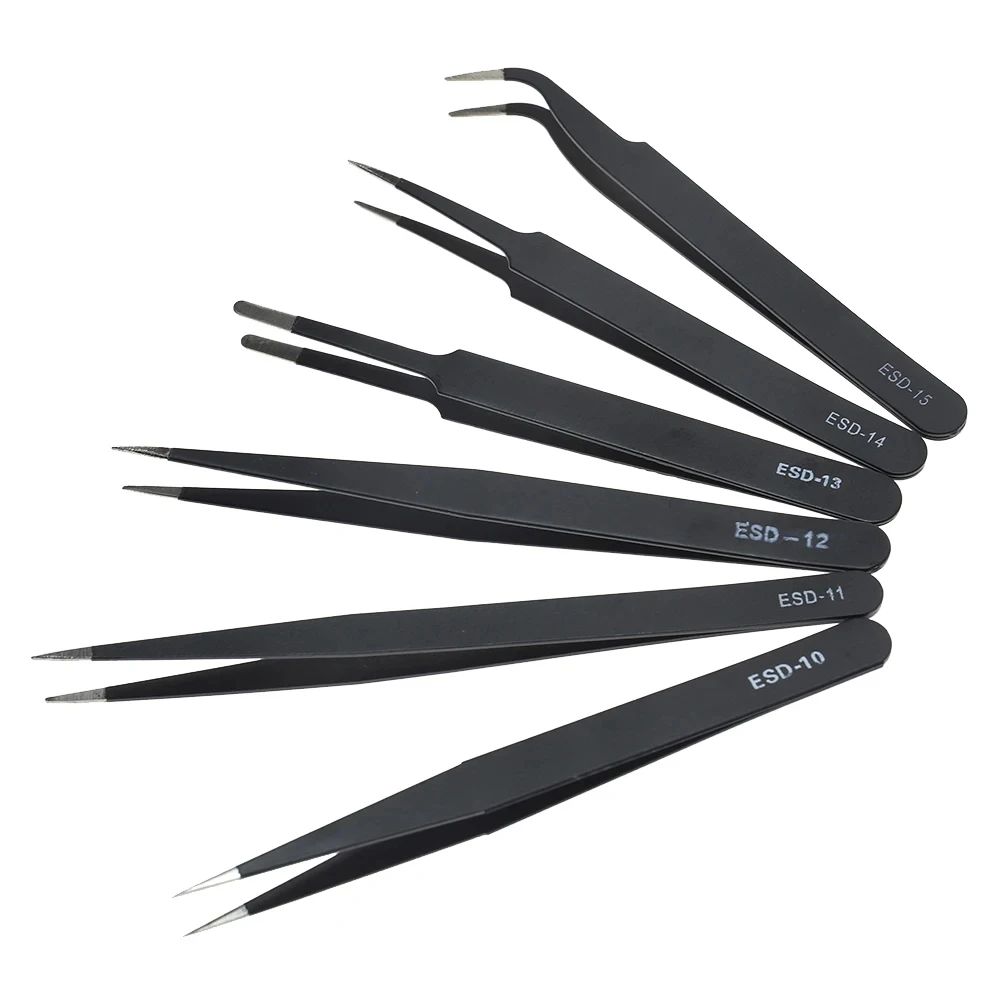 مجموعة ملاقط جالاكوك الدقيقة 6 - مراجعة Soldering Iron Kit وسعره
