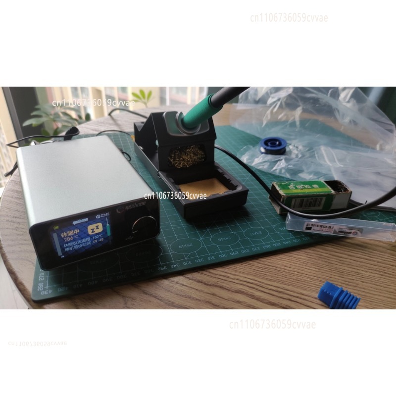 طقم محطة لحام TC22 بقوة 240 وا - مراجعة Soldering Iron Kit وسعره