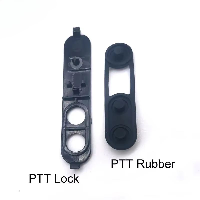 زر PTT مع قفل ومفتاح مطاطي لجه - مراجعة Diy Electronics Radio وسعره